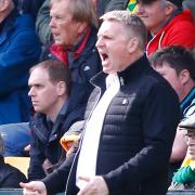Dean Smith is bidding for an Old Trafford double this season when Norwich City head to Manchester United
