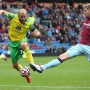 Norwich City host Burnley at Carrow Road this afternoon.