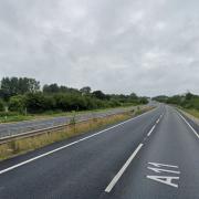 The A11 northbound is closed between Snetterton and Thetford following a serious crash.