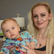 Helen Atthowe, pictured with her daughter Mya, who had her breastfeeding images stolen for an Instagram fetish page