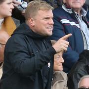 Eddie Howe takes charge of his first Newcastle home game in person at St James' Park against Norwich City