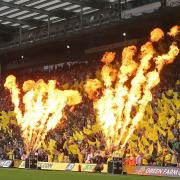 An epic atmosphere welcomed the Norwich and Liverpool players as 27,000 returned to Carrow Road
