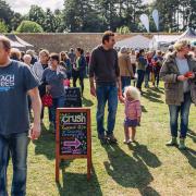There is a food festival on at Holkham Hall