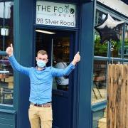 Sam Brown at The Food Vault on Silver Road in Norwich
