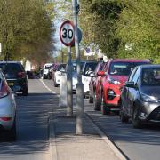 A big increase in traffic in Norwich. Pictured is Hall Road from the Tuckswood roundabout. Picture: DENISE BRADLEY