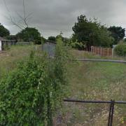 The plot of land which on Stafford Avenue in Costessey, which could be turned into a care facility for children with mental health conditions, autism and learning difficulties, if plans are approved.
