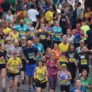 Runners taking part in the 10k Run Norwich event. Picture: DENISE BRADLEY