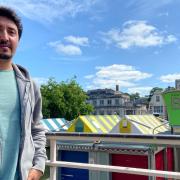UEA master's degree student Rohullah Hakimi, 32, who escaped Afghanistan in 2021