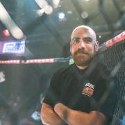 Referee Dan Movahedi has just made his debut as a UFC official after years of hard work honing his craft at shows around the country and beyond, including at Contenders in Norwich and BCMMA in Colchester. Picture: BRETT KING