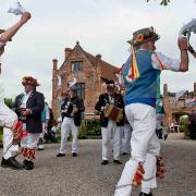 East Suffolk Morris men dancing at the Crows Hall Country Fair in 2010. Picture: CHRISTOPHER GROVER