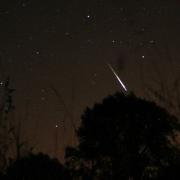 A fireball was spotted in the skies over Norfolk. Picture shows a previous fireball. Picture: supplied by Dan Self