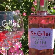 New St Giles Raspberry, Rhubarb and Ginger gin  Picture: Alison Melton