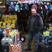 Norwich market stall, Mr Bags. Owner Ramon Swinger.Picture: ANTONY KELLY