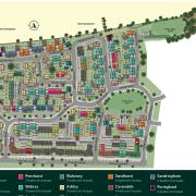 How the new Dovecote Gardens site will be laid out between Old Catton and Spixworth