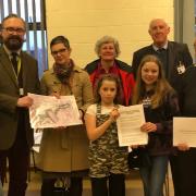 Chloe Smith joined Friends of Thorpe St Andrew's campaign against 725 new homes across the Pinebanks, Langley and Griffin Lane sites