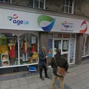 The Age UK store in London Street, Norwich