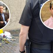 Clive Lewis is among those who have raised concerns over an increase in weapons in the Mancroft ward. Pictured: Operation Sceptre saw thousands of knives handed in to amnesty bins.