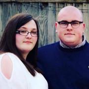 Stephen Harris and Deanna Vann from Norwich who are due to get married in May 2023