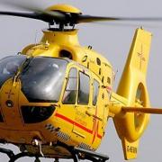 An air ambulance declared an emergency over Norwich.