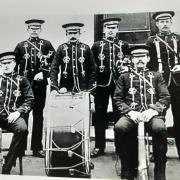 The early years when a moustache was popular among band members