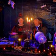 The fortune teller in Ben Delve\'s haunted house