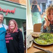 Farmyard, run by couple Andrew Jones and Hannah Springham, is offering 50 free meals to those in need this Christmas. It was the idea of their daughter Cilla.