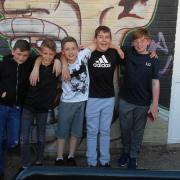 Children at Taverham Youth Club which has temporarily stopped