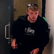 The man who police want to speak to in connection with a scooter theft in Norwich