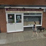 Popular Indian takeaway Ahmed Spice has received a one-star food hygiene rating