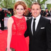 Coronation Street character Tyrone Dobbs is set to join his wife Fiz in Norwich, pictured L-R are actors Jenny McAlpine and Alan Halsall Picture: PA