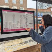 City folk have been left baffled by the upside down timetables in the new St Stephens Street bus stops