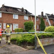 Neighbours have reacted to a fire that ripped through three terraced homes on Monday night