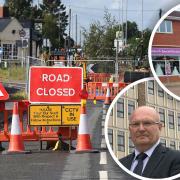 A business has slammed the council for controversial works to the Heartsease roundabout