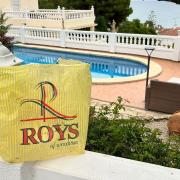 The Roys bag was discovered at a villa in Spain