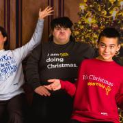 Young care leavers have helped produce Break's eye-catching Christmas jumpers
