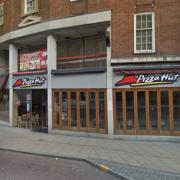 Pizza Hut in Orford Place closed in 2016