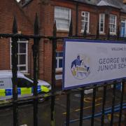 George White Junior School in Norwich is closed today