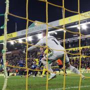 Action from Norwich City's 2-1 Championship loss to Middlesbrough at Carrow Road on November 12, 2022