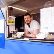 Behar Kamberi has launched Scrappies Kitchen in a catering trailer Picture: Denise Bradley