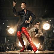 Johannes Radebe and Dan Partridge (L-R) star in Kinky Boots Picture: Ollie Rosser