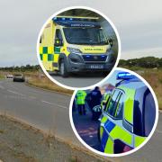 The crash happened on the NDR at Postwick on Friday
