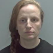 Alaina Pitcher has been jailed for 40 months for offences including robbery and burglary