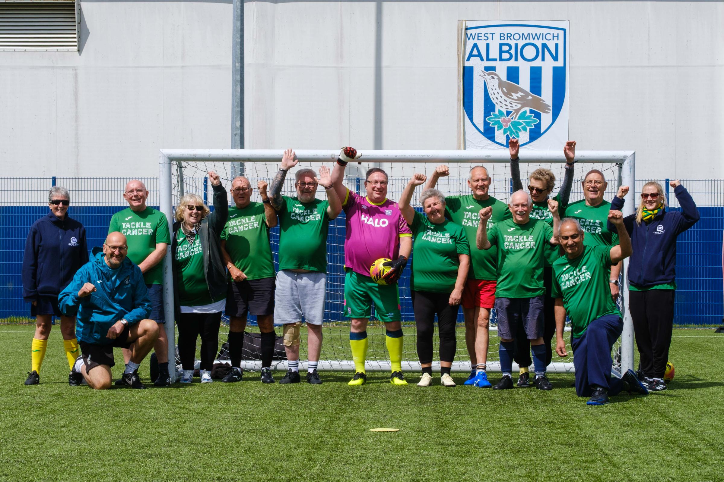 Walking football group inspires new cancer team to kick off in Birmingham
