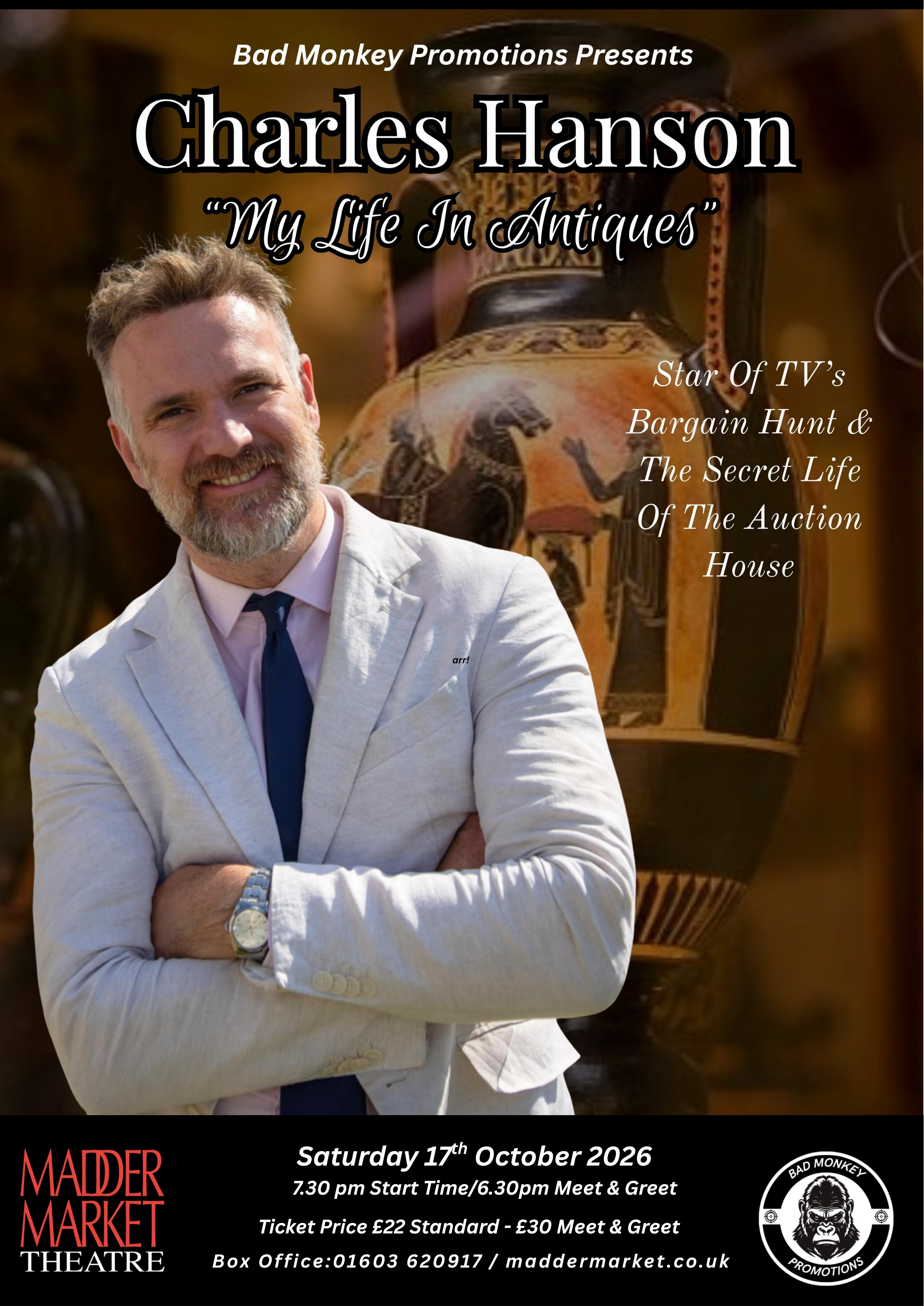 TV antiques expert to bring live tour to Norwich