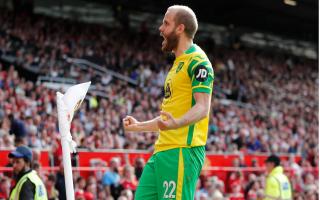 Teemu Pukki scored his 10th goal of the season in Norwich City's 3-2 defeat to Manchester United.
