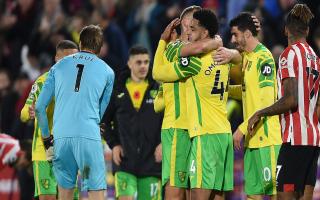 Andrew Omobamidele was among the Norwich City players to pay tribute to Daniel Farke following his sacking