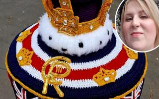 Emma Bettis has crocheted another Royal creation dedicated to King Charles III's coronation