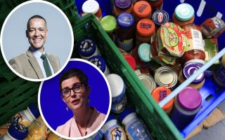 Norwich MPs Clive Lewis and Chloe Smith have given their views on the need for foodbanks