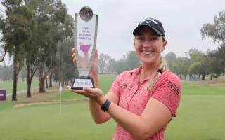 Norwich golfer Amy Taylor enjoyed success in Australia recently