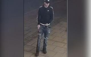 Officers have released a CCTV image of a man they would like to speak to in connection with the assault in Prince of Roads in Norwich